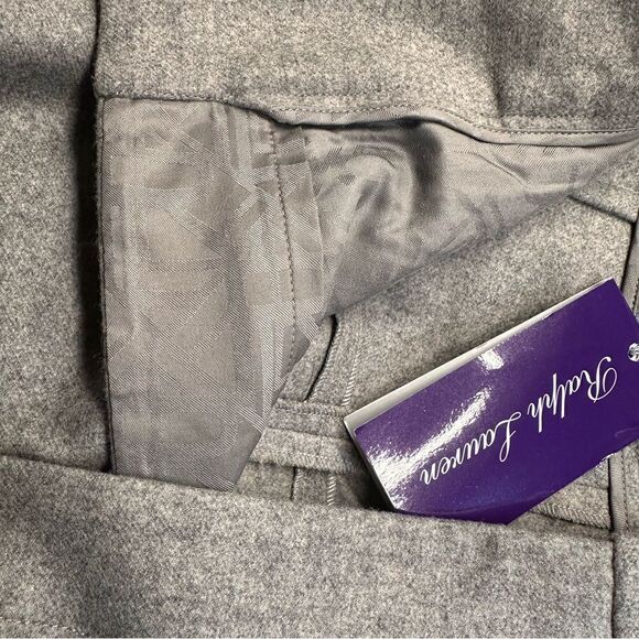 Ralph Lauren Collection * Fall 2023 Grey Harrison Flannel Jodhpur Pant - Picture 11 of 17